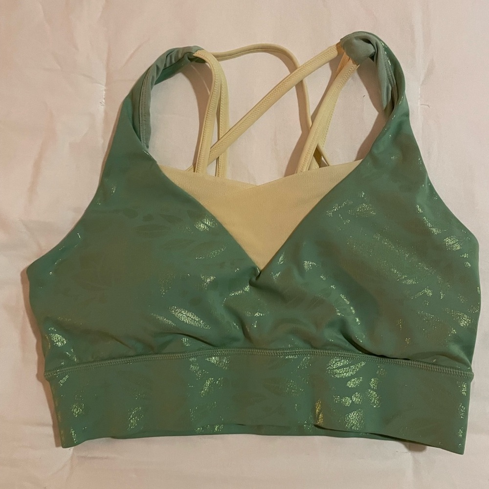 Crowned Athletics Lily Pad Sports Bra